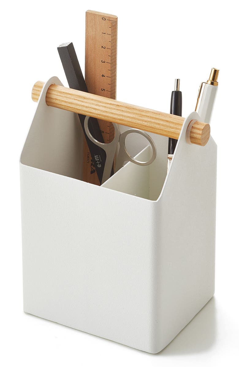 Yamazaki Tosca Pen Stand, Alternate, color, White