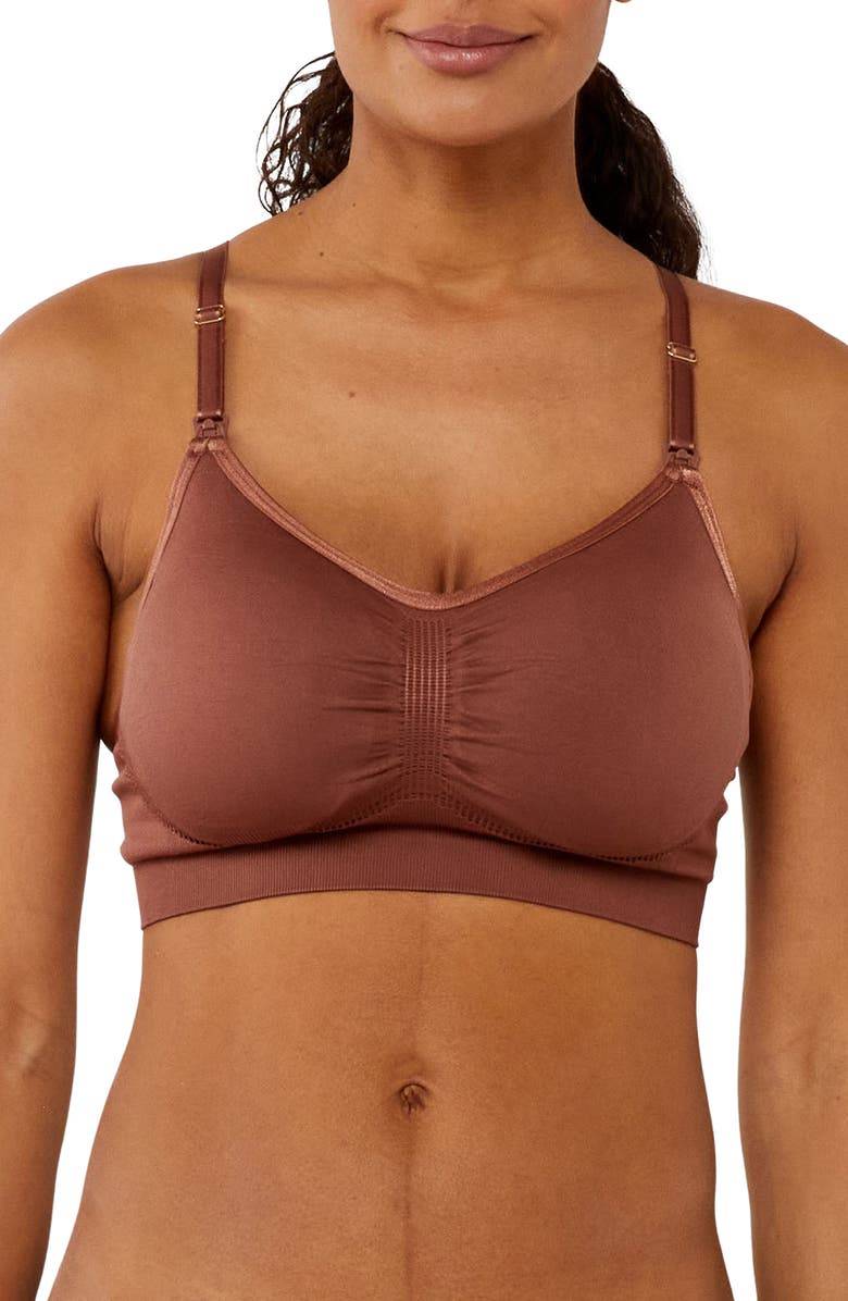 A PEA IN THE POD Clip Down Maternity/Nursing Bra, Main, color,