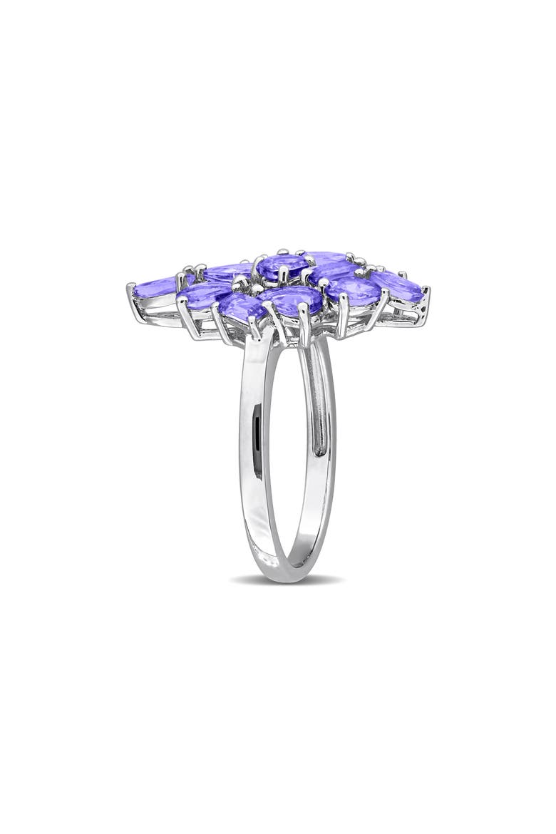 Multi-Shaped Tanzanite Statement Ring, Alternate, color, PURPLE