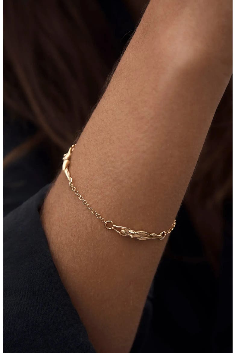 Divine Feminine Bracelet, Alternate, color, 14K GOLD VERMEIL