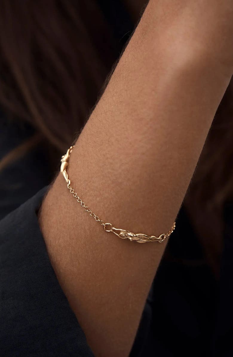 Awe Inspired Divine Feminine Bracelet, Alternate, color, 925 Sterling Silver