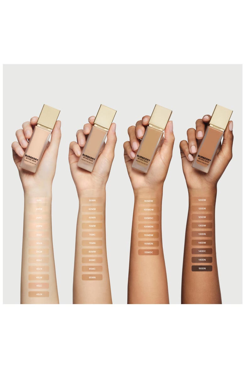 Beyond Wear Perfecting Matte Foundation, Alternate, color, 100 MEDIUM DEEP NEUTRAL