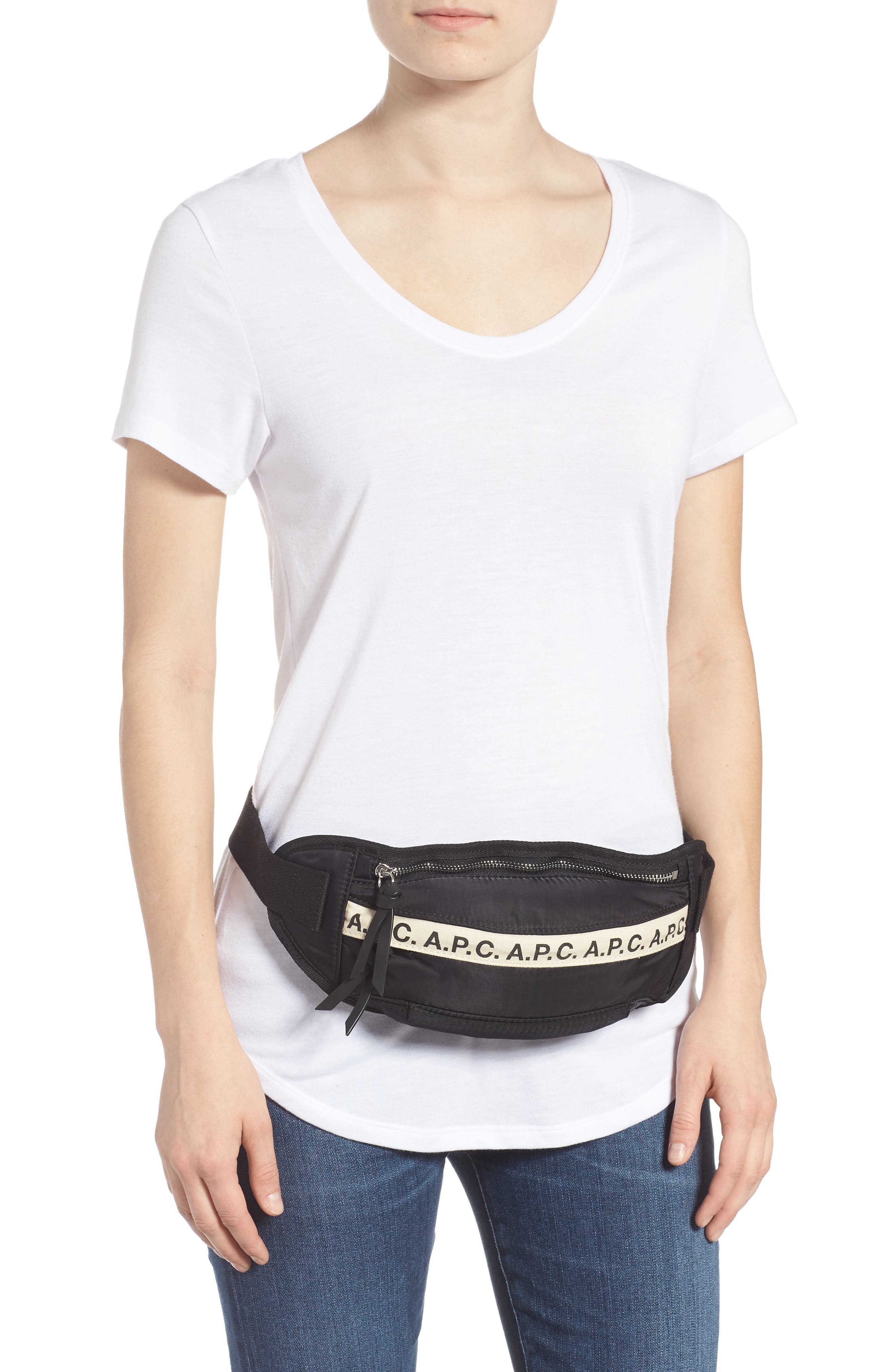A.P.C. Banane Lucille Fanny Pack, Alternate, color, 