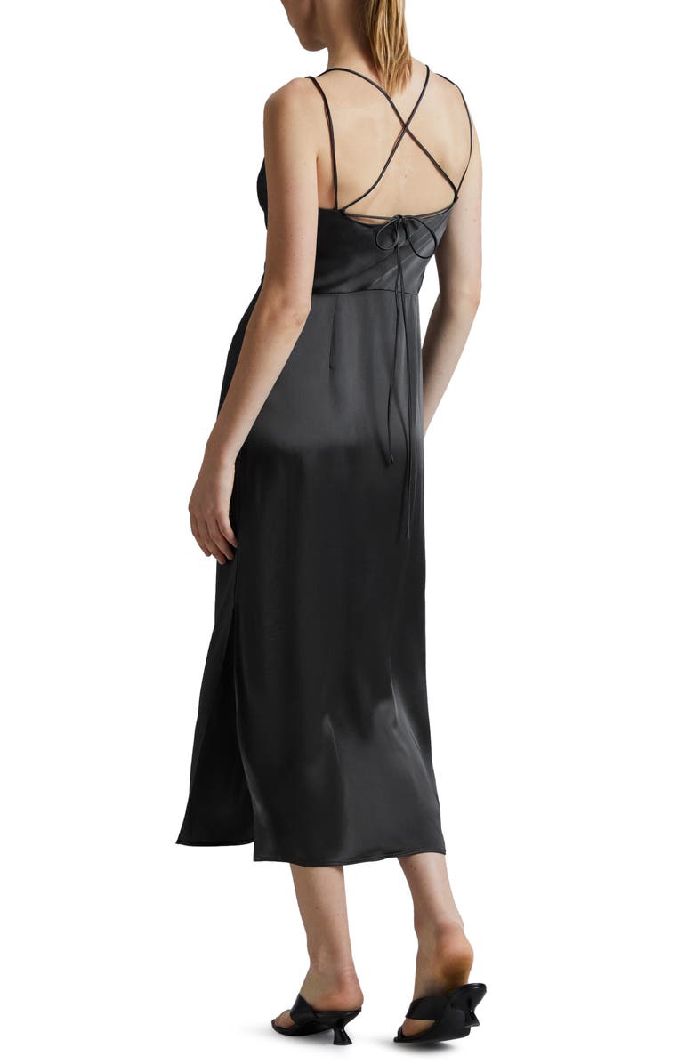 & Other Stories ST PAULINE SATIN DRESS., Alternate, color, 