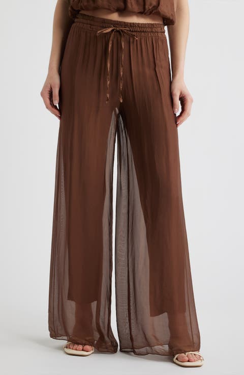 Strada Wide Leg Drawstring Pants