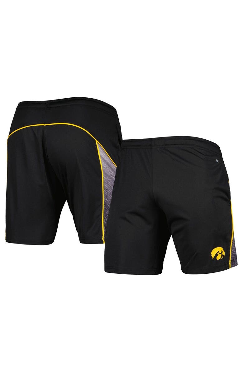 COLOSSEUM Men's Colosseum Black Iowa Hawkeyes Laws of Physics Shorts, Main, color, 