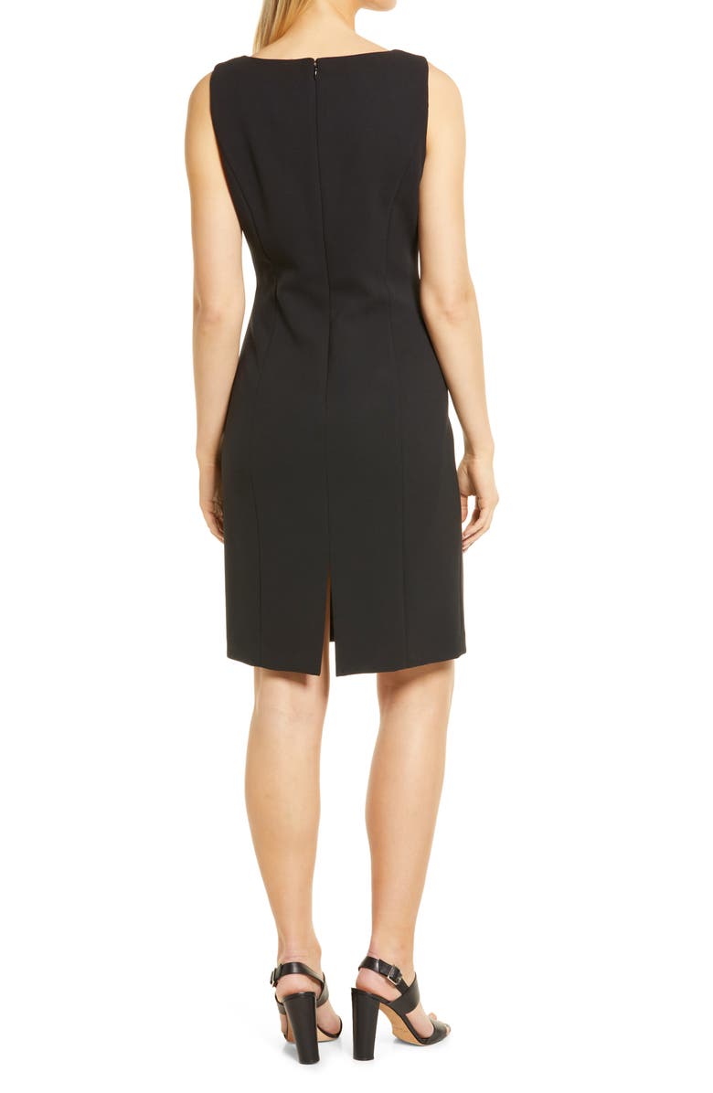 Tahari ASL Nested Wrap Jacket & Sheath Dress, Alternate, color, 