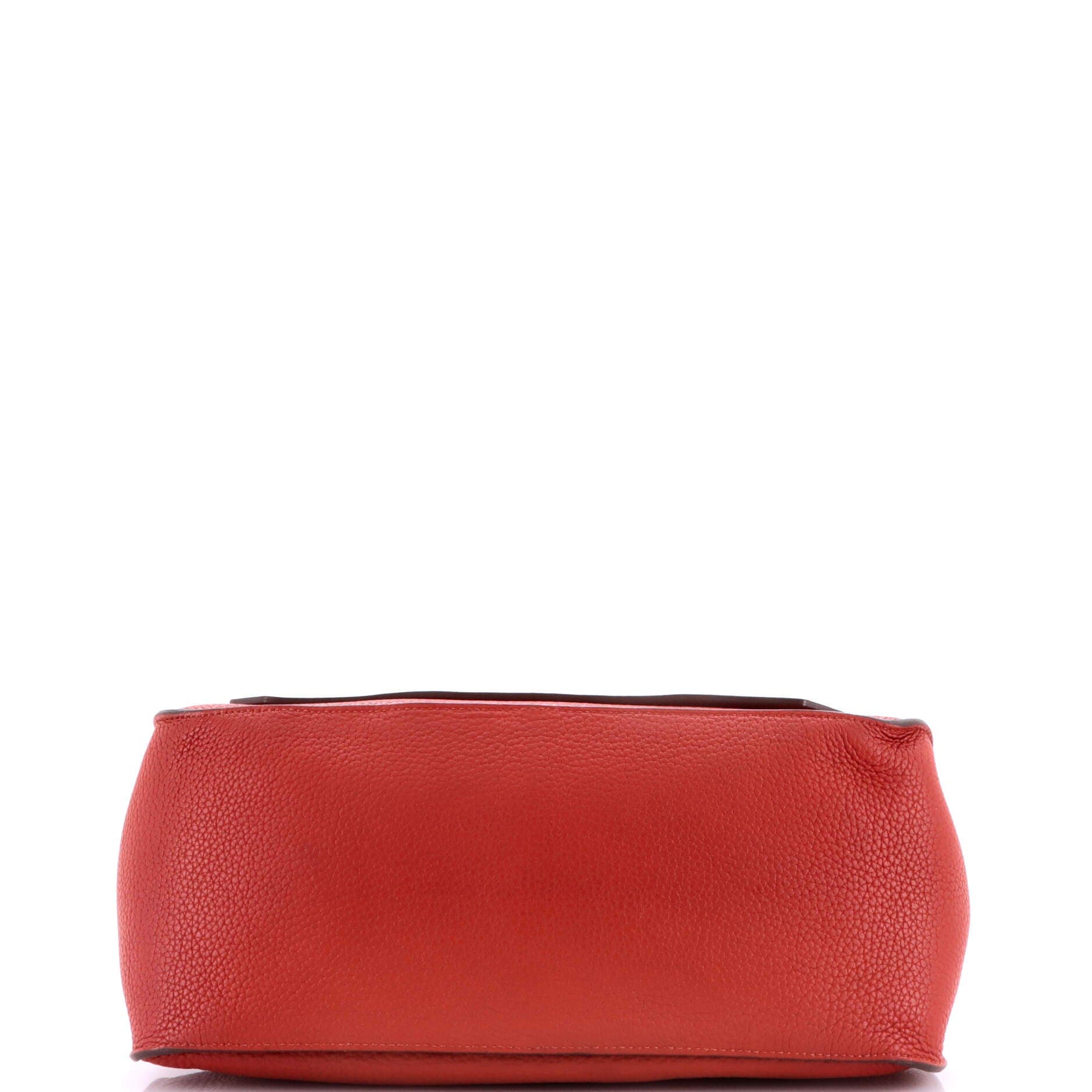 Pre-Owned Hermes Jypsiere Bag Clemence 34, Alternate, color, Brique