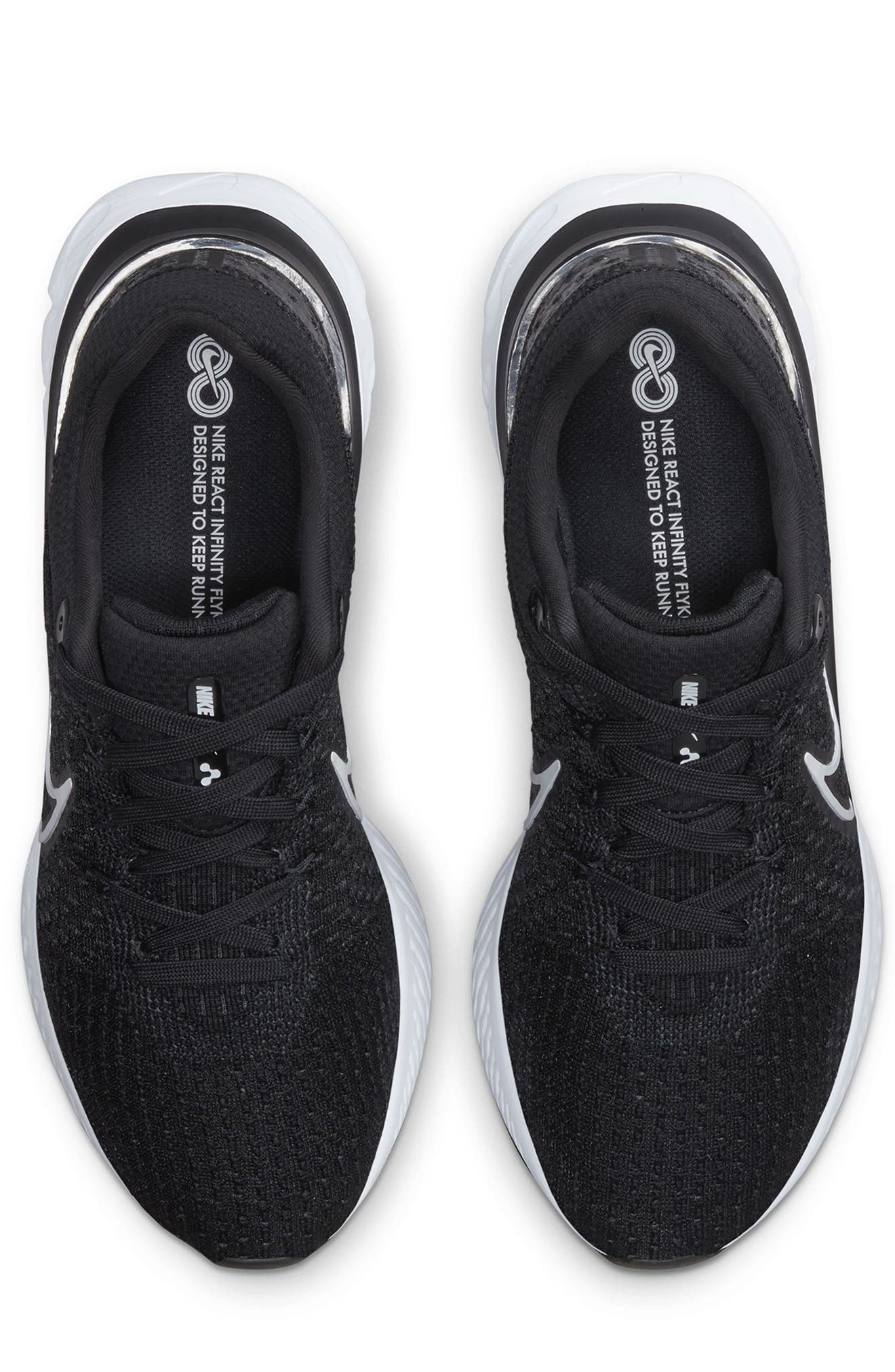 Nike React Infinity Run Flyknit 3 Running Shoe, Alternate, color, 