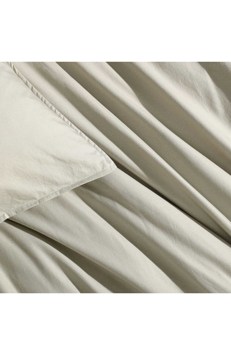 Calvin Klein Washed Percale Duvet Cover & Sham Set, Alternate, color, Absinthe Green