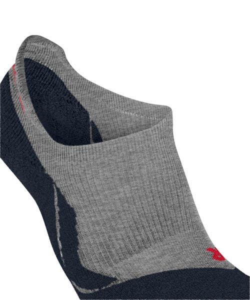 Falke Ru3 Comfort Invisible Running Socks In Gray