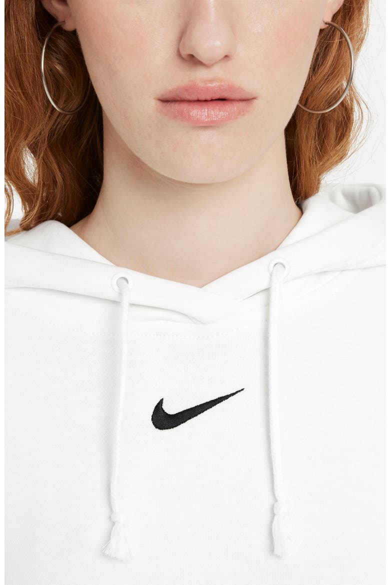 Sportswear Collection Essentials Oversize Hoodie, Alternate, color, WHITE/ BLACK