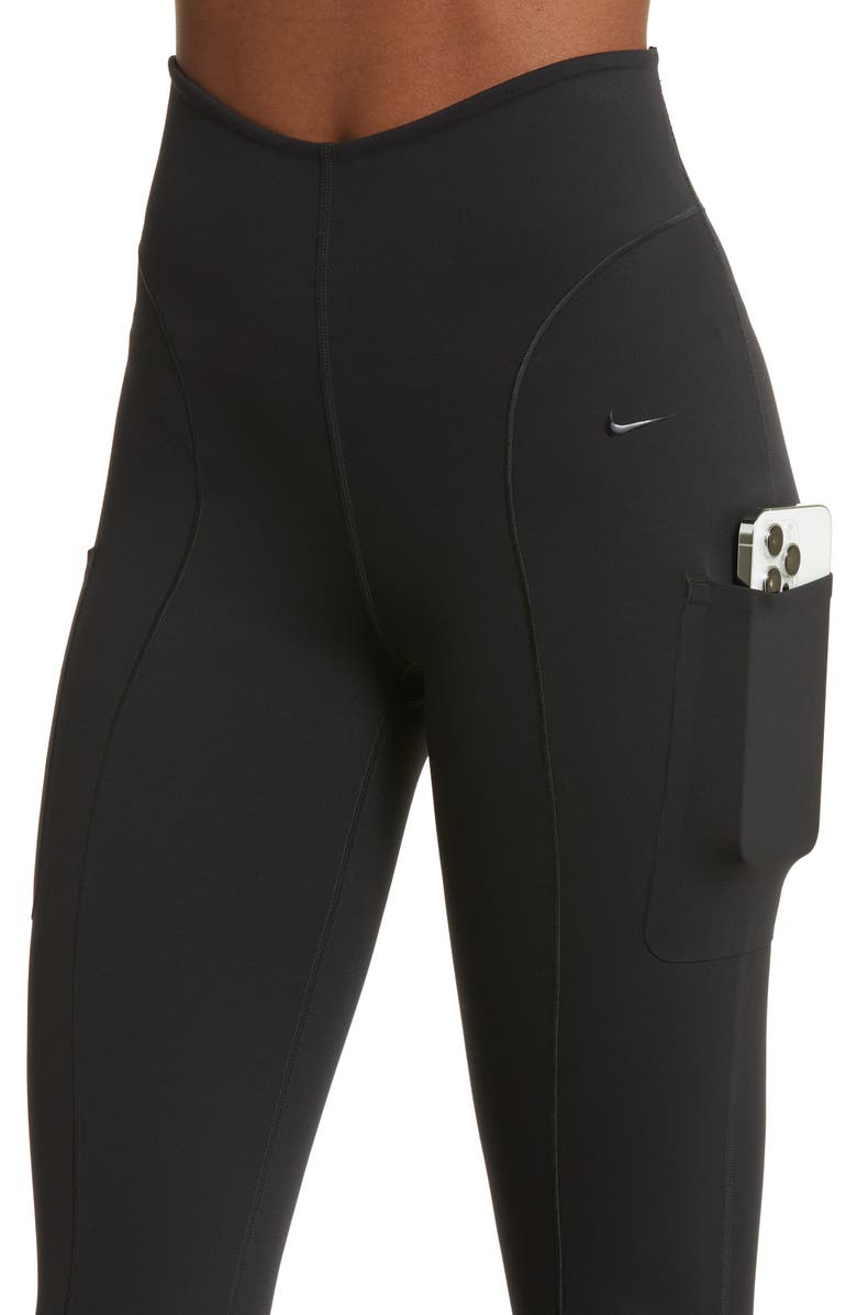 Nike Dri-FIT Flare Leggings, Alternate, color, 