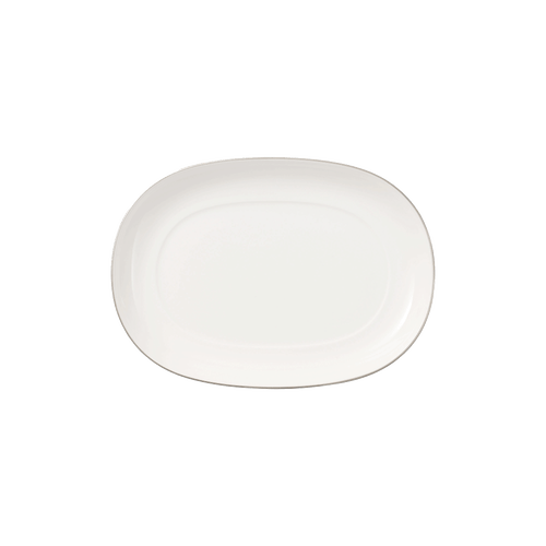Villeroy & Boch Anmut Platinum No.1 Pickle Dish/gravy Stand In White