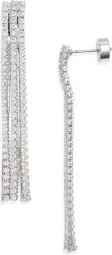Nordstrom Pavé Fringe Earrings