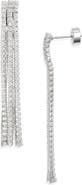 Nordstrom Pavé Fringe Earrings