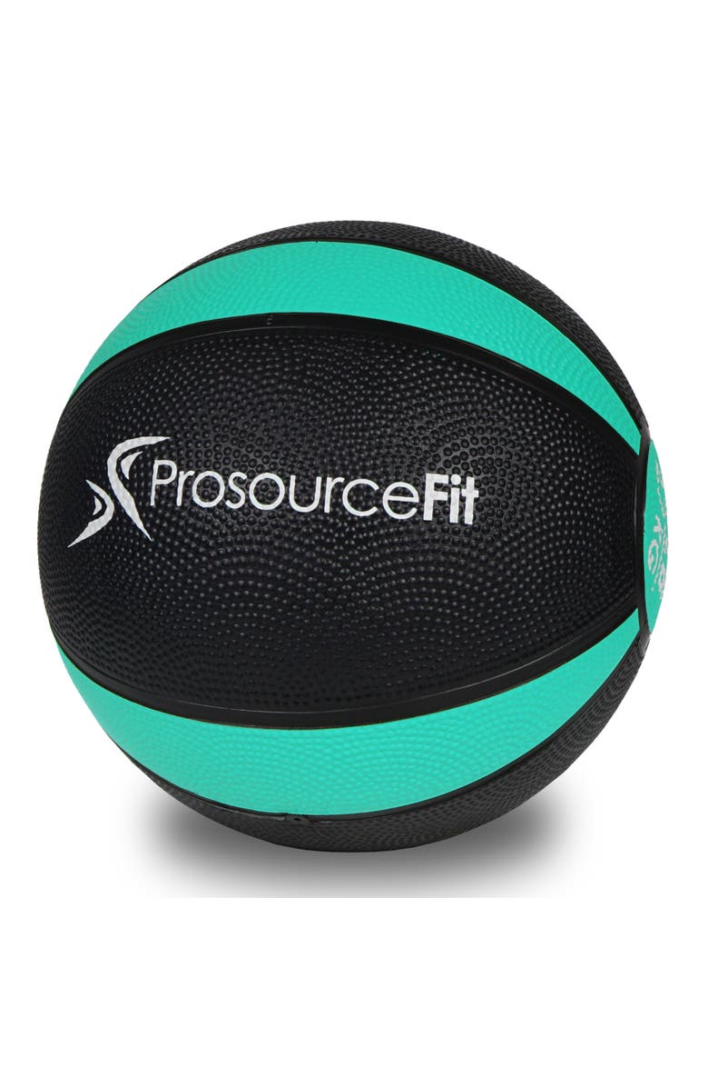 ProsourceFit Rubber Medicine Ball, Main, color, 8 Lb