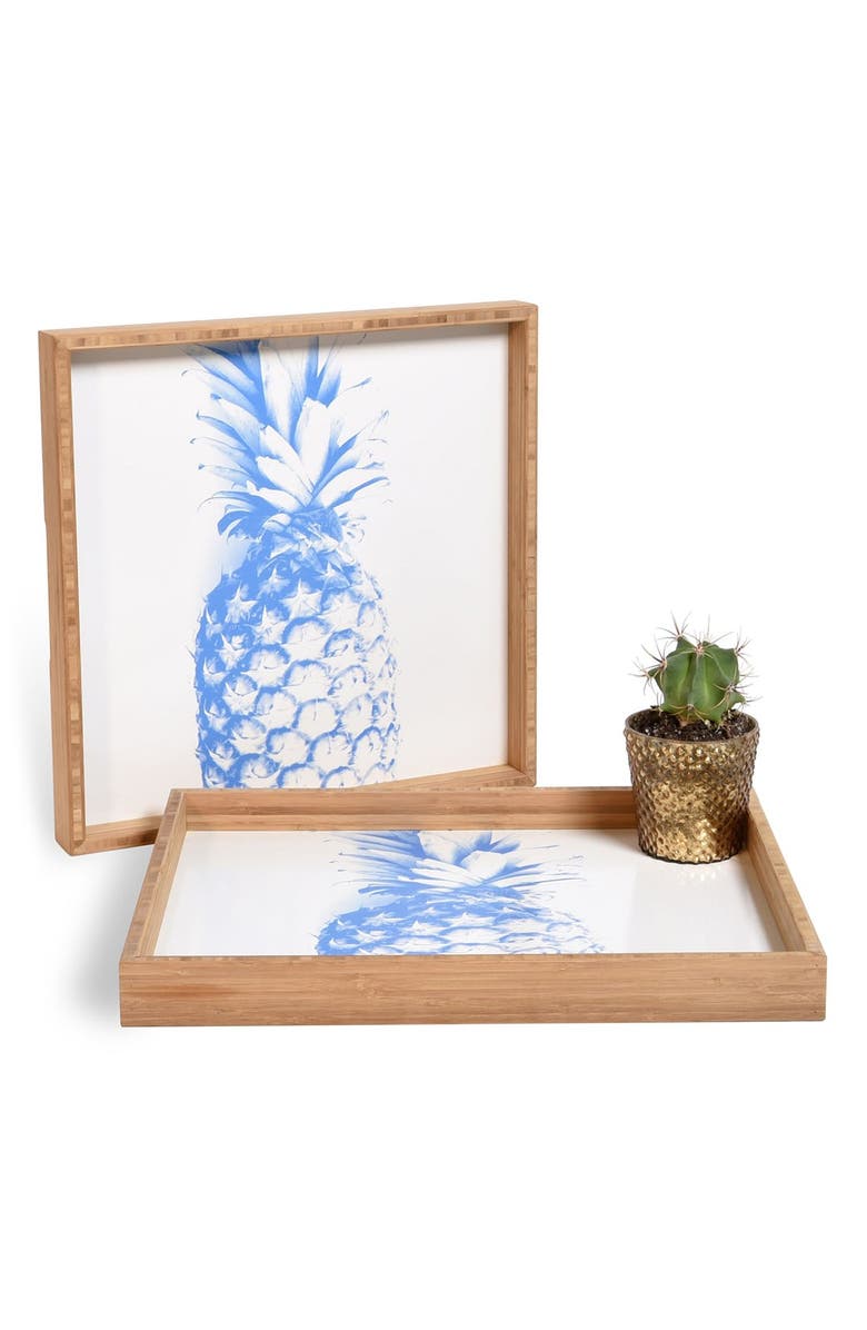 Deny Designs 'Pineapple' Decorative Serving Tray, Main, color,