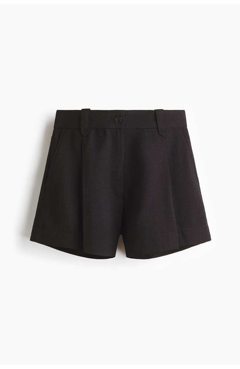 H&M Pleat-front Shorts, Main, color, 