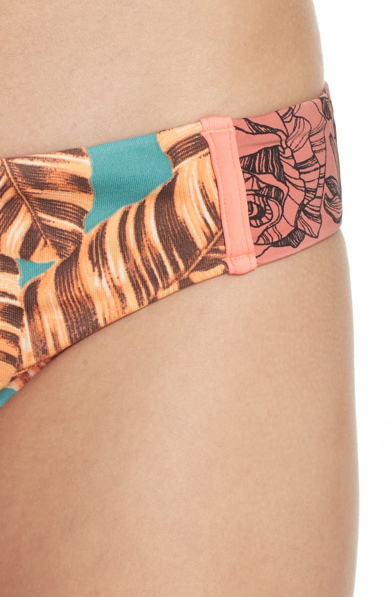 Maaji The Rolling Scones Bikini Bottoms, Alternate, color, Multicolor