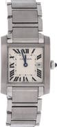 Pre-Owned Cartier Tank Francaise Quartz Watch Stainless Steel 25