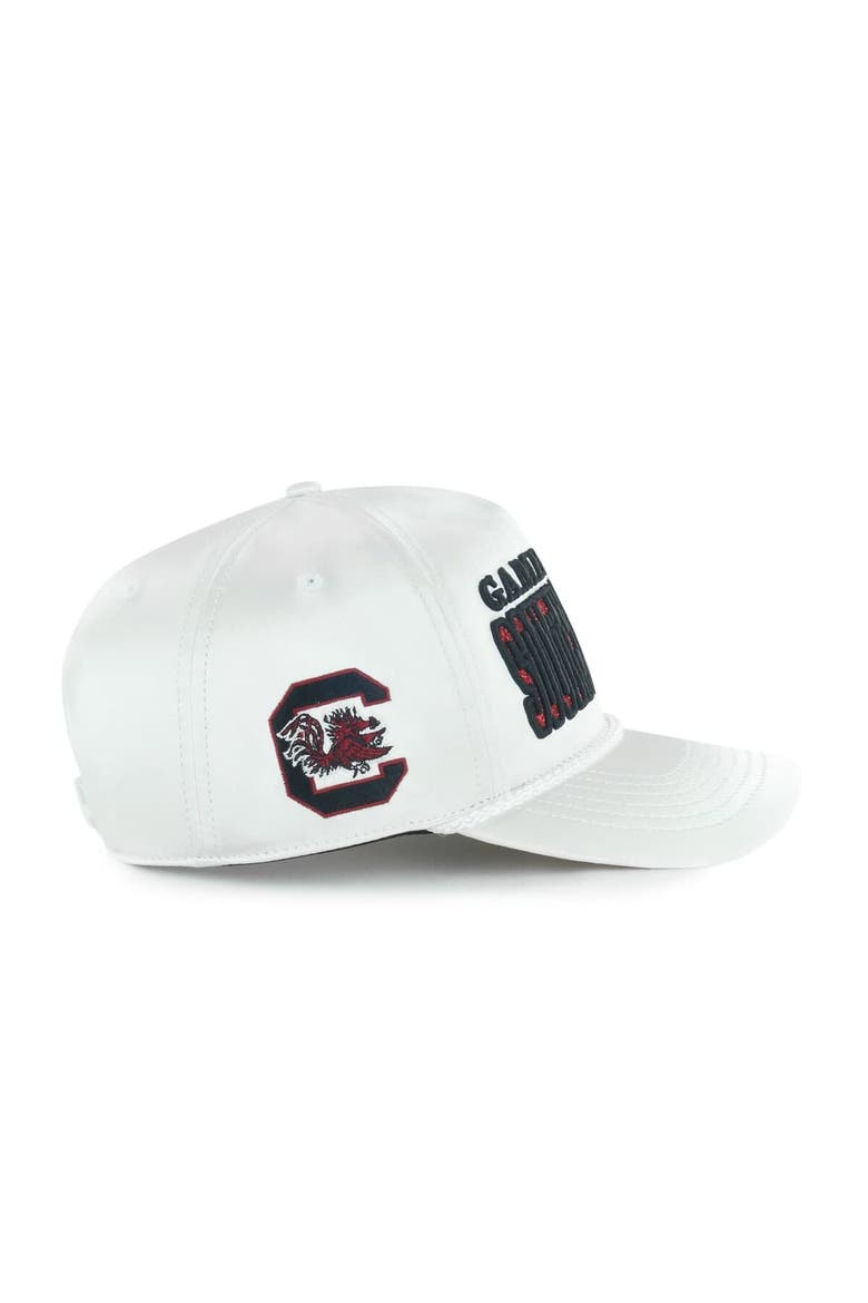 Women's '47 White South Carolina Gamecocks Outspoken Hitch Adjustable Hat, Alternate, color, White