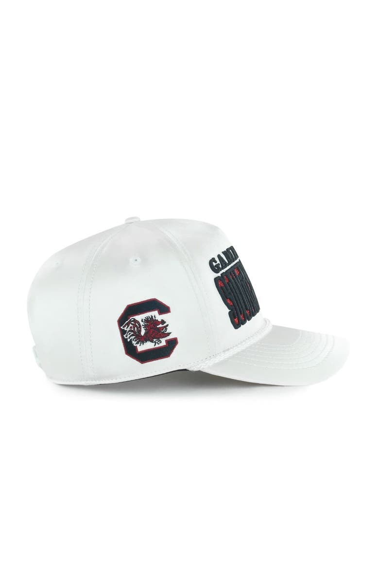 '47 Women's '47 White South Carolina Gamecocks Outspoken Hitch Adjustable Hat, Alternate, color, White