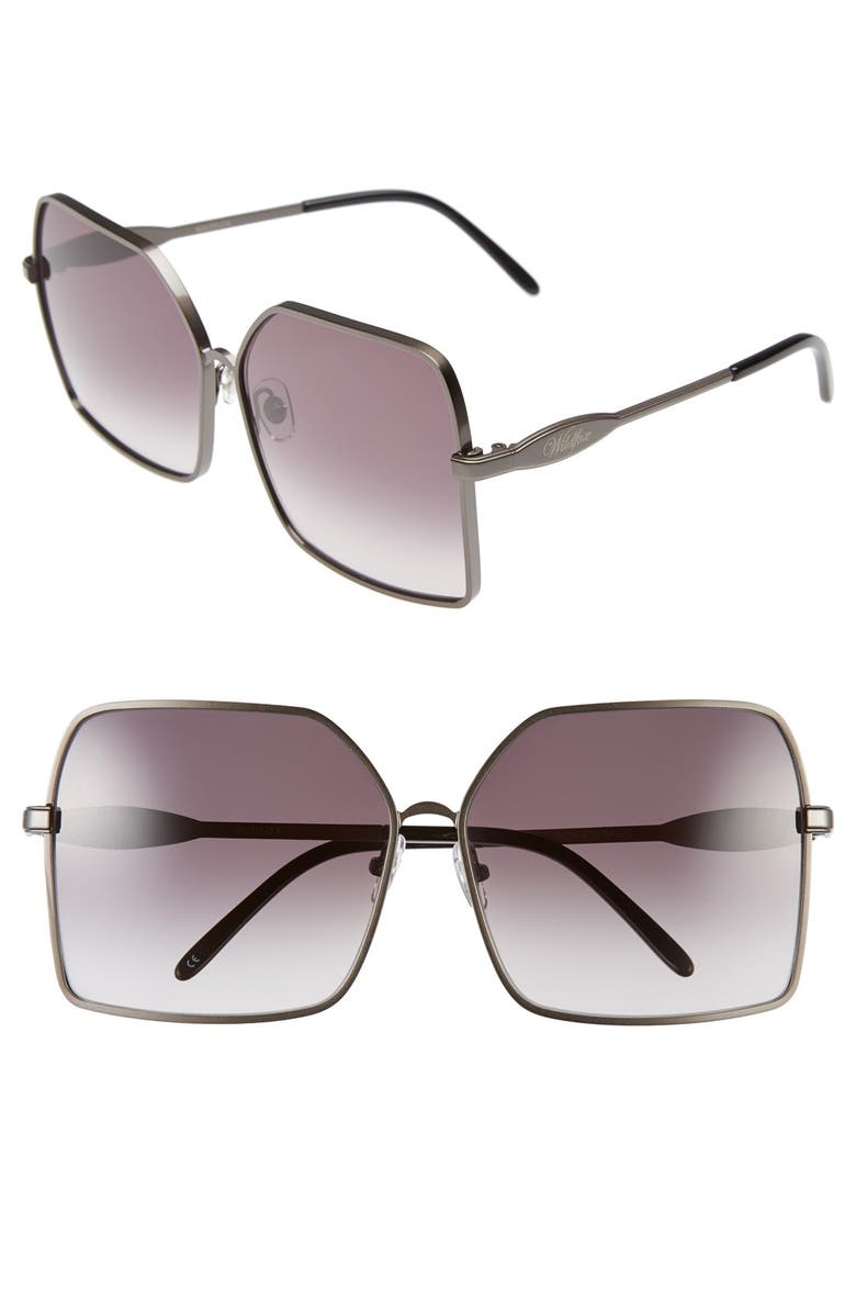 Wildfox 'Fontaine' 63mm Oversize Sunglasses, Main, color,