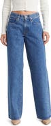 SLVRLAKE Mica Low Rise Wide Leg Organic Cotton Jeans