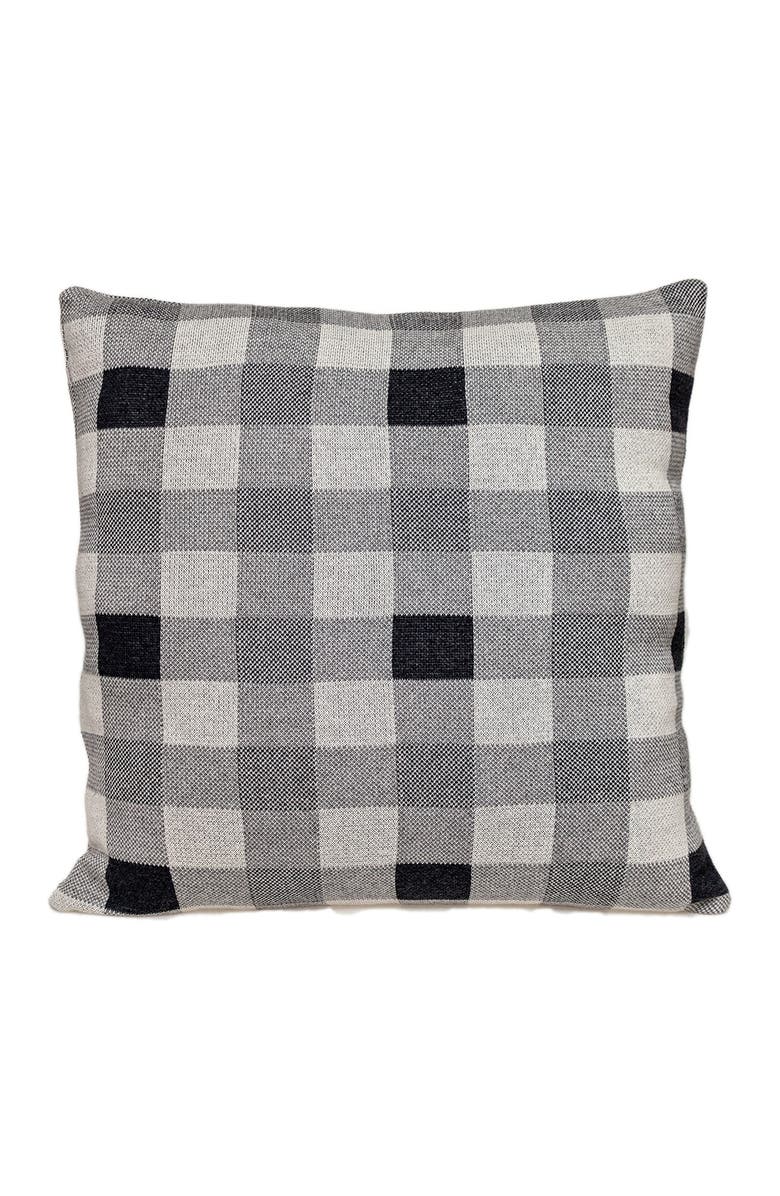 PARKLAND COLLECTION Graham Transitional Grey Throw Pillow, Alternate, color, Grey