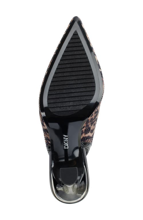 Dkny Cinette Slingback Pointed Toe Pump In Black