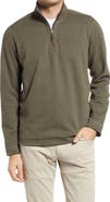 Johnston & Murphy Reversible Quarter Zip Pullover