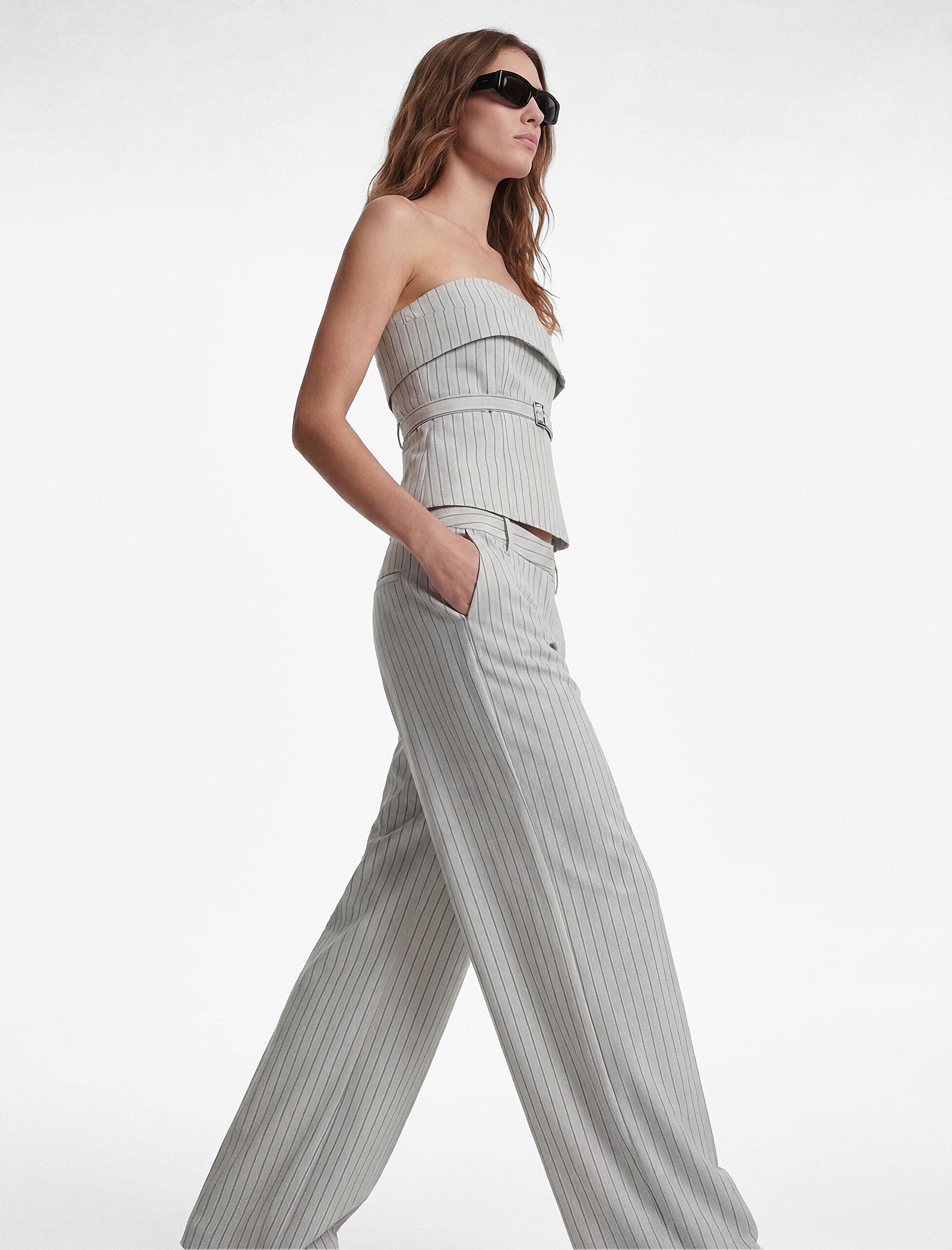 selected GREY STRIPE