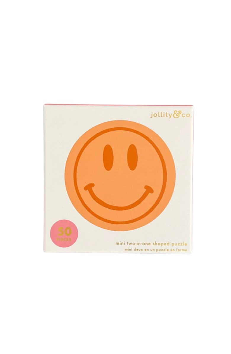 Jollity & Co Peace & Love Smile & Peace Mini Puzzle Double Sided, Alternate, color, Assorted Pre-Pack