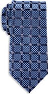 Oak Hill by DXL Big & Tall Simple Paisley Grid Tie