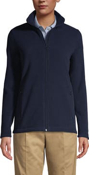 Lands' End Full-Zip Mid-Weight Fleece Jacket
