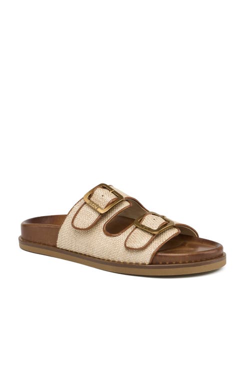 Kimolos Woven Slide Sandal
