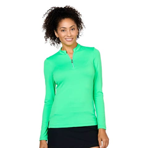 Womens 1/4 Zip Golf Shirt
