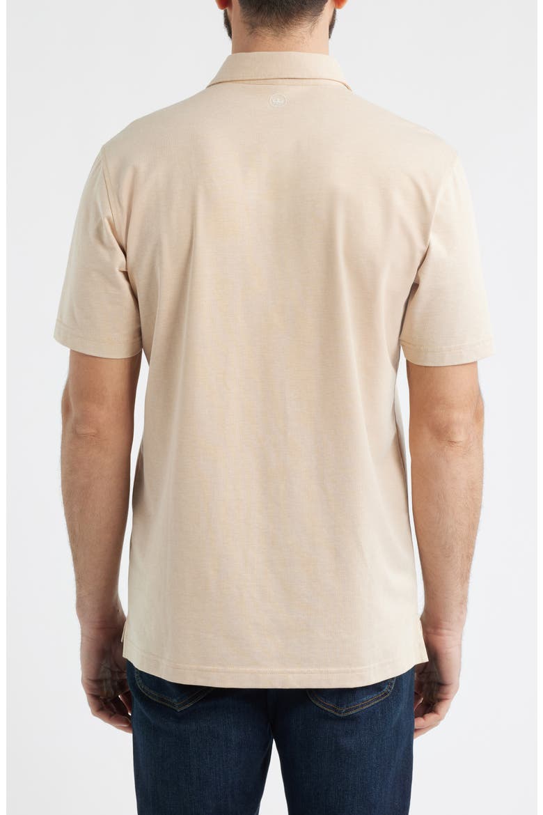 Crown Crafted Albatross Pima Cotton Blend Polo, Alternate, color, SUMMER DUNES