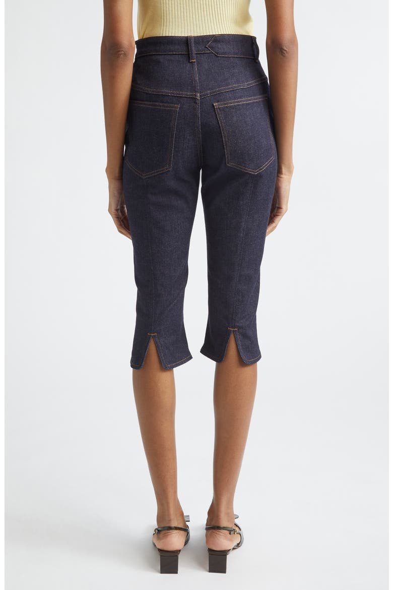 Le Capri de-Nîmes Denim Capri Pants, Alternate, color, DARK NAVY