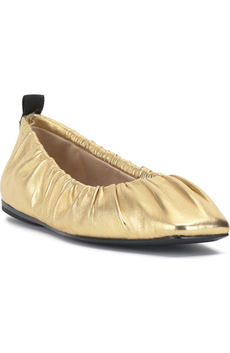 Vince Camuto Verline Ballet Flat, Main, color, True Gold