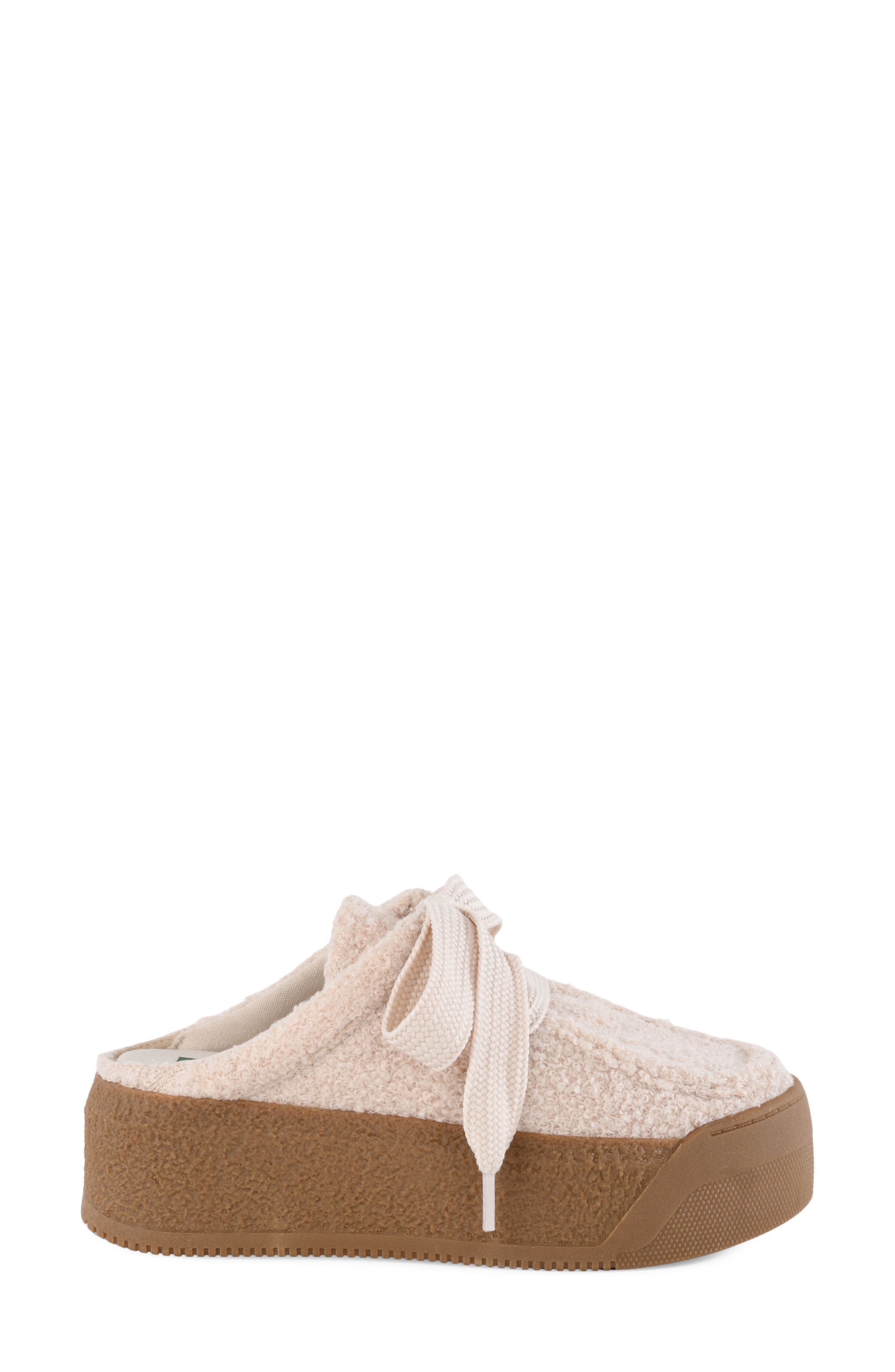 BC Footwear Evolution Platform Mule, Alternate, color, Cream