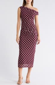 AFRM LOS ANGELES Aurelie One-Shoulder Maxi Dress