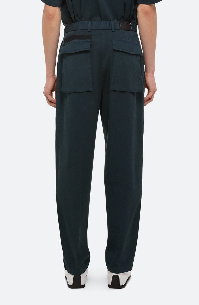 Helmut Lang GD Zoot Cotton Stretch Twill Pants, Alternate, color, Pine