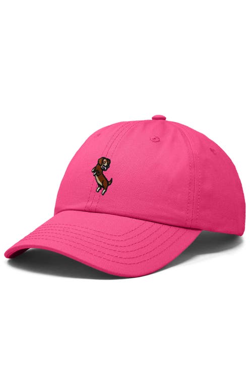 DALIX DALIX DACHSHUND EMBROIDERED DAD CAP