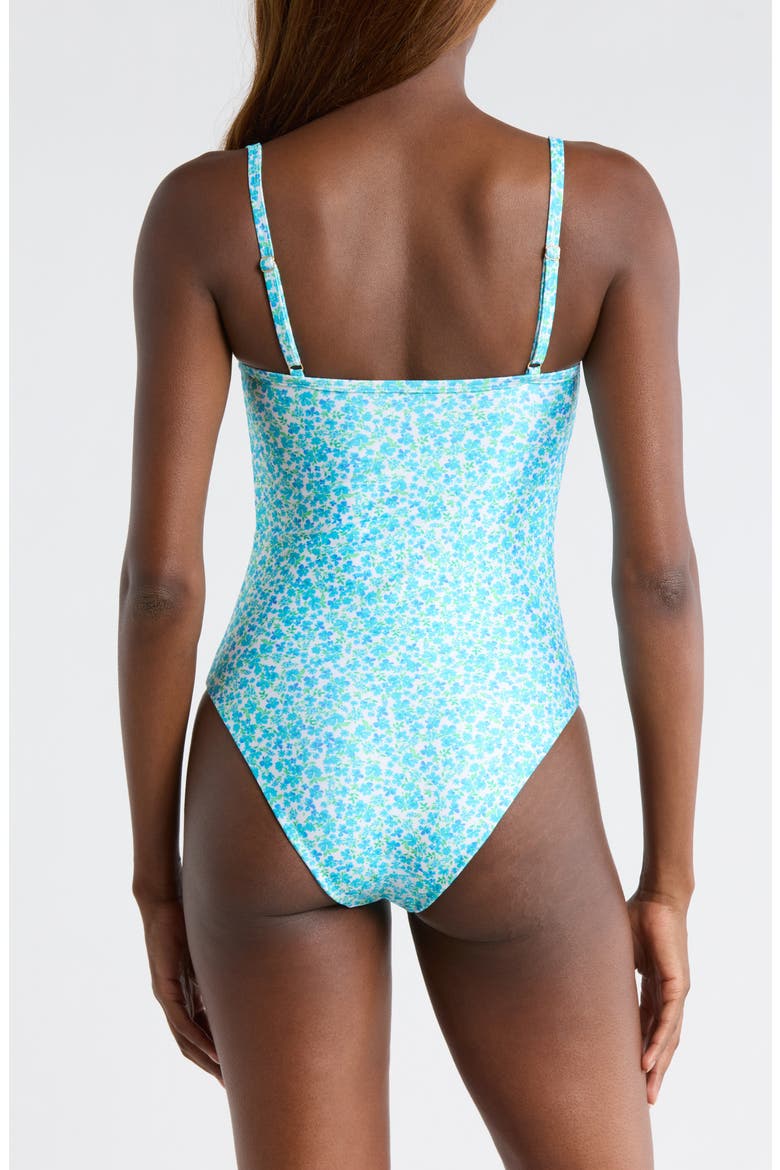 Decorative Underwire One-Piece Swimsuit, Alternate, color, OCEAN AURA