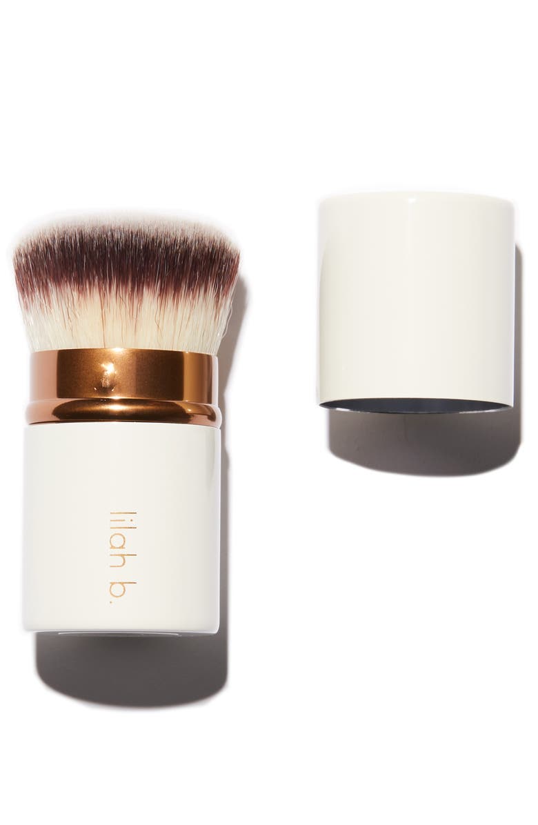 lilah b. Retractable Crème Foundation Brush, Main, color, 