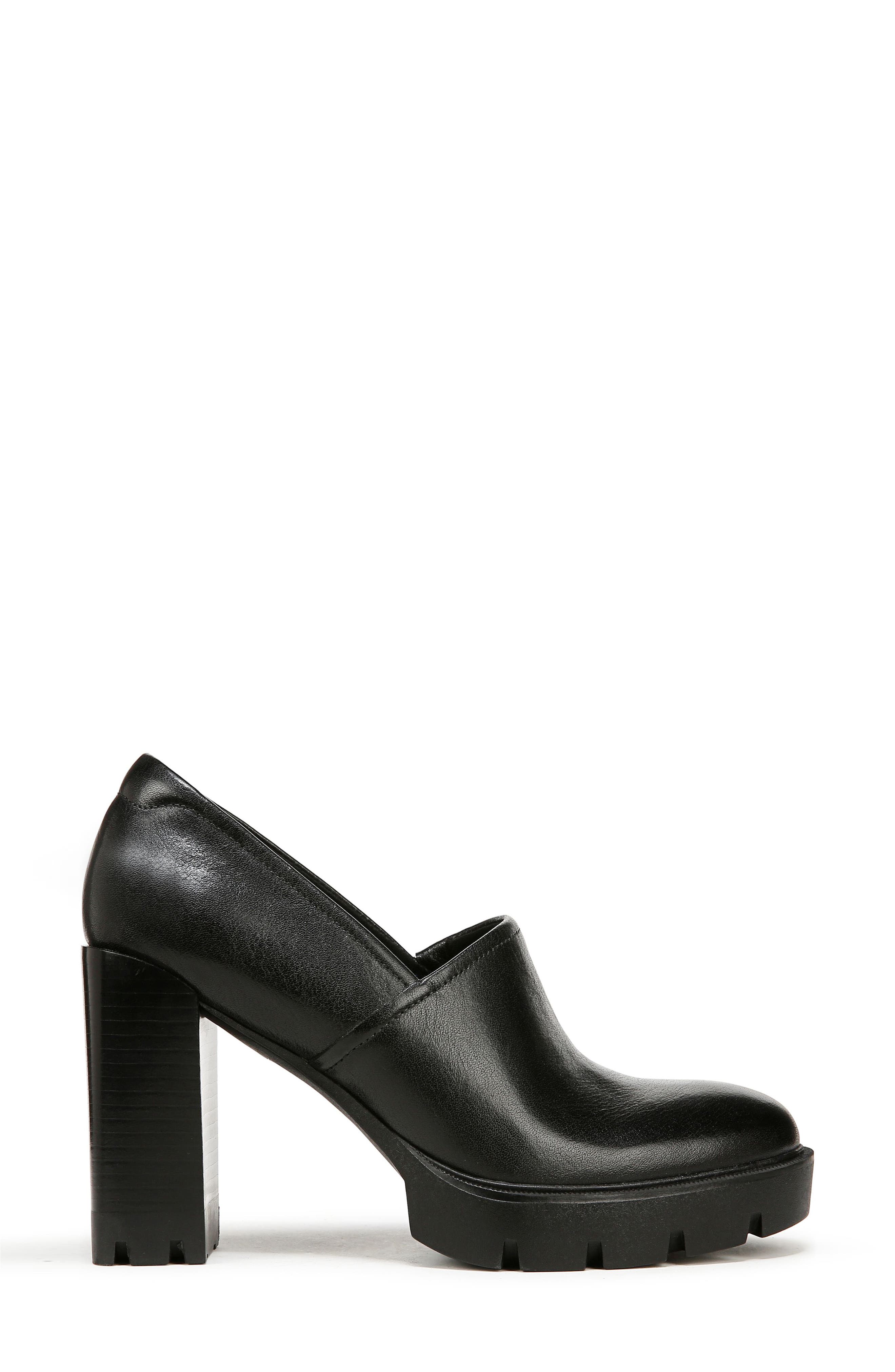 Naturalizer Pierson Lug Sole Platform Pump, Alternate, color, Black