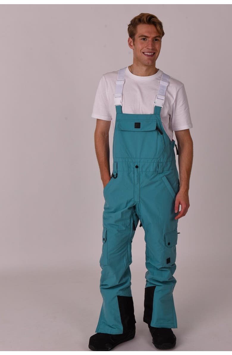 OOSC Yeh Man Bib Pant - Teal, Main, color, 