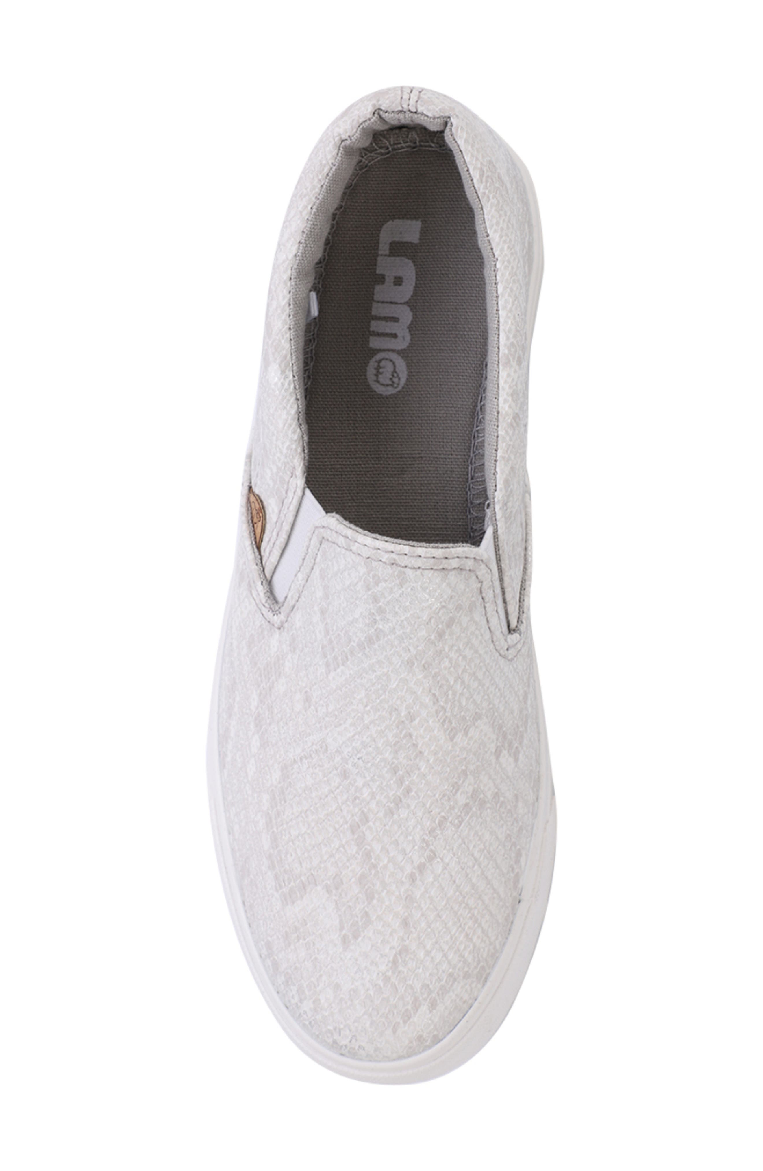 Piper II Slip On Sneaker, Alternate, color, WHITE SNAKE